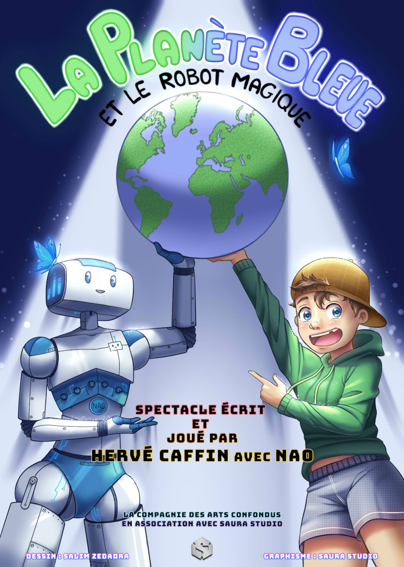 La planète bleue et le robot magique – Théâtre l'Echo du Robec